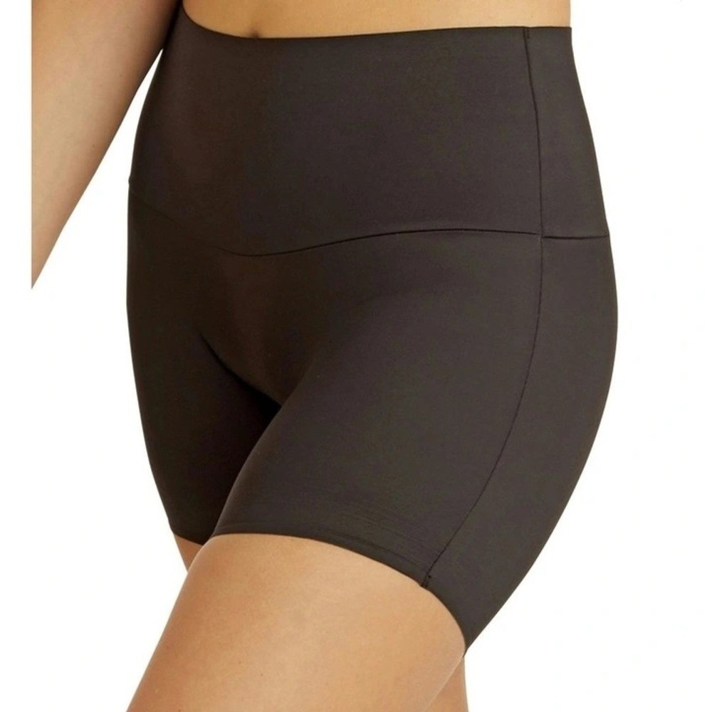 Miraclesuit Comfy Curves Waistline Bike Shorts Shapewear 2518 Womens Small